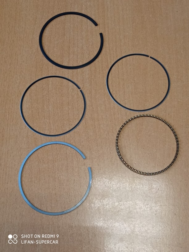 Кольца поршневые (комплект на 4 цилиндра) на Lifan: Cebrium, Solano, X60(0,50)